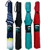 Wholesale - FOLDING AUTOMATIC OPEN UMBRELLA ASST COLORS C/P 24, UPC: 082815121255